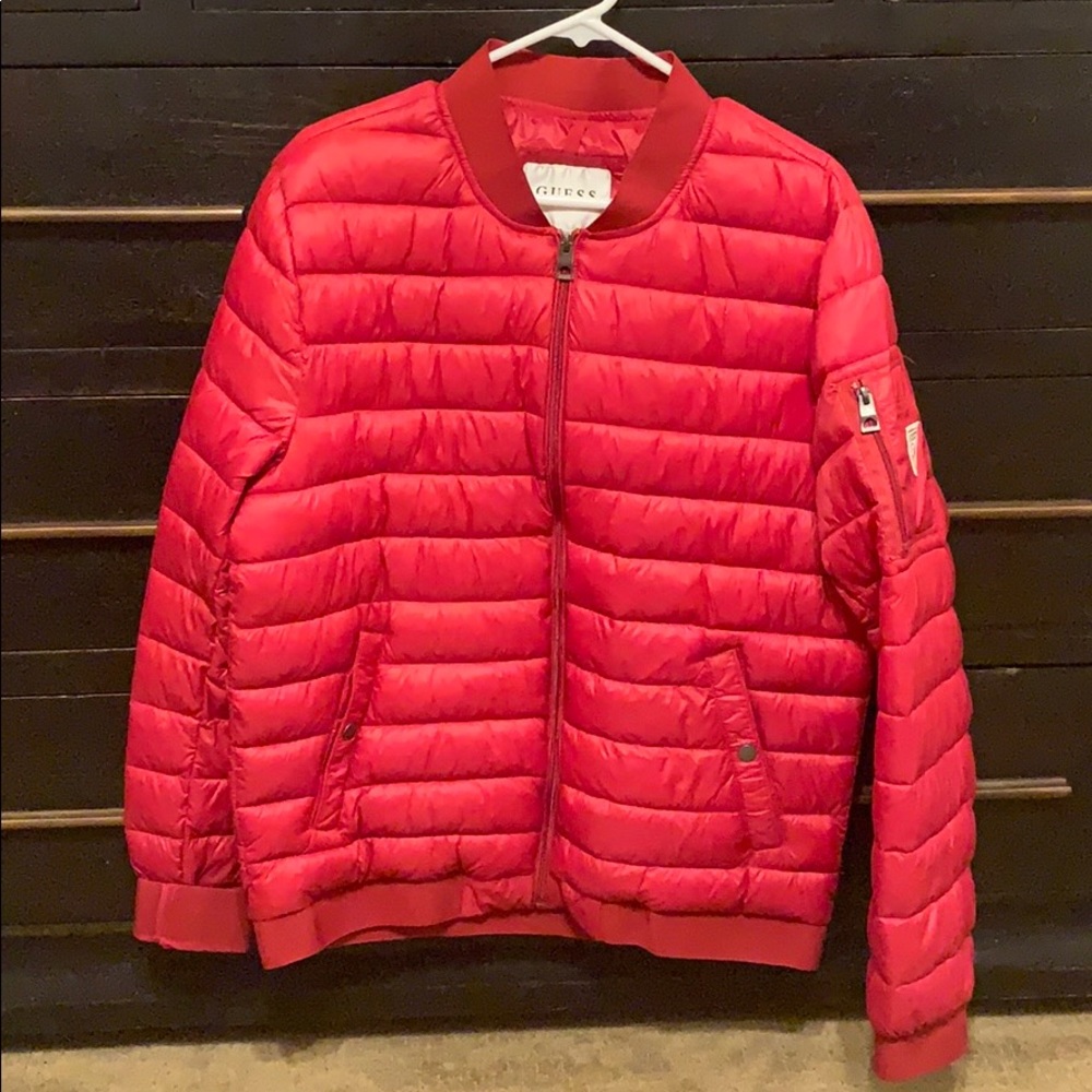 Guess jeans puffy jacket